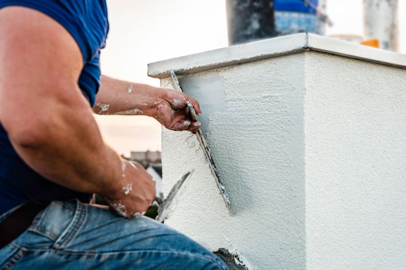Acrylic Stucco Installation detail
