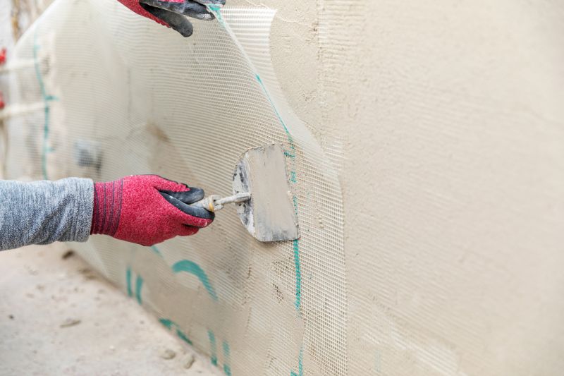 Acrylic Stucco Installation detail